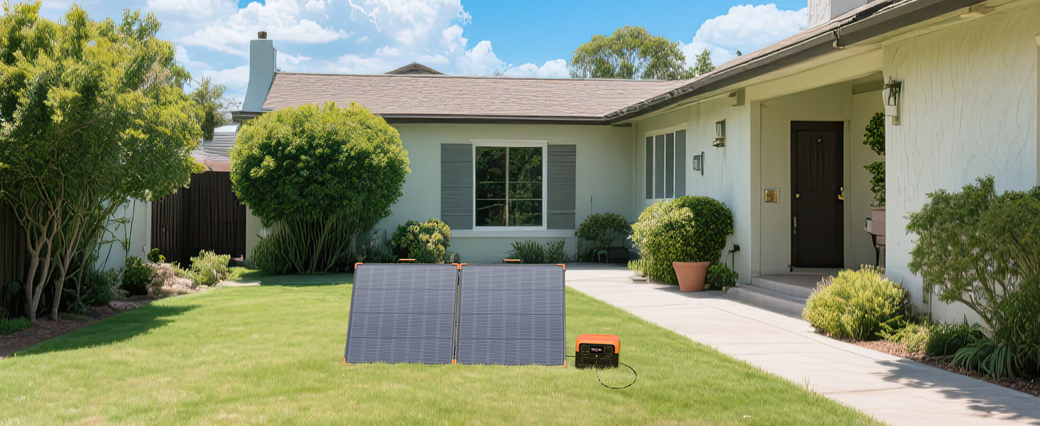 ZOUPW 180 Watt N-Type 16BB Portable Solar Panel