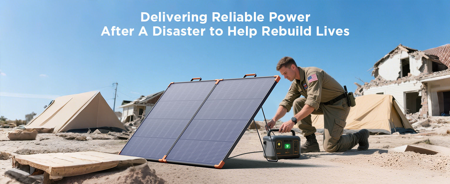 ZOUPW 180 Watt N-Type 16BB Portable Solar Panel