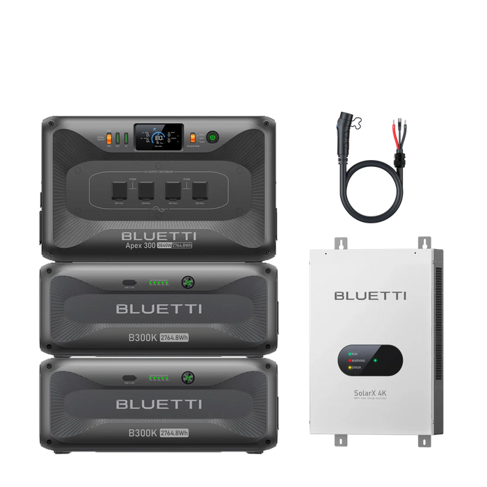 BLUETTI Apex 300 Versatile Power Station | 3,840W, 2,764.8Wh + Choose Your Custom Package