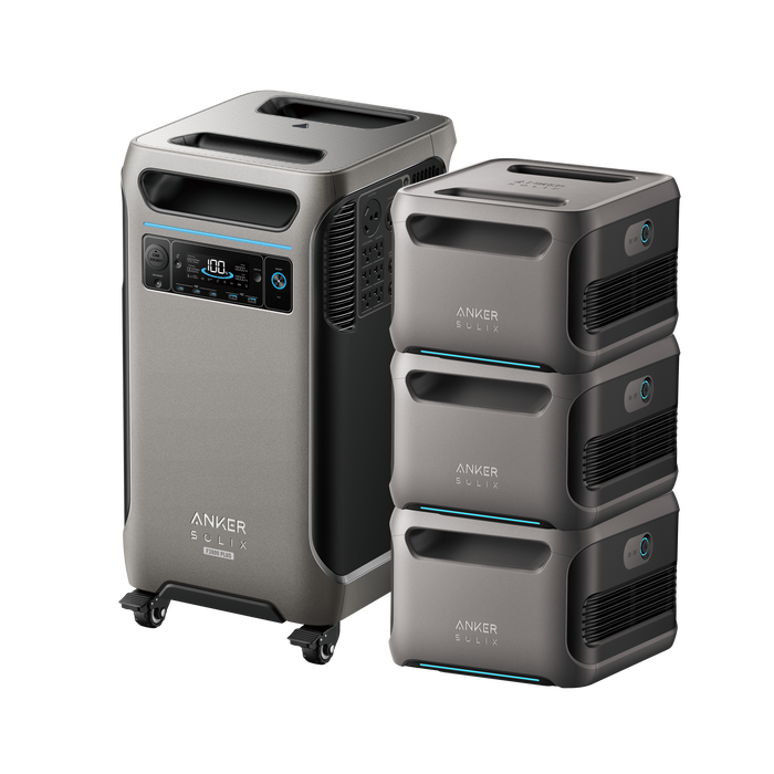 Anker SOLIX F3800 Plus Solar Generator + Choose Your Custom Package