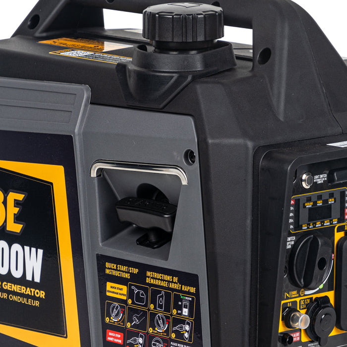 BE Power Equipment 4,000 Watt 145CC Digital Inverter Generator - BE4000I Portable Generator