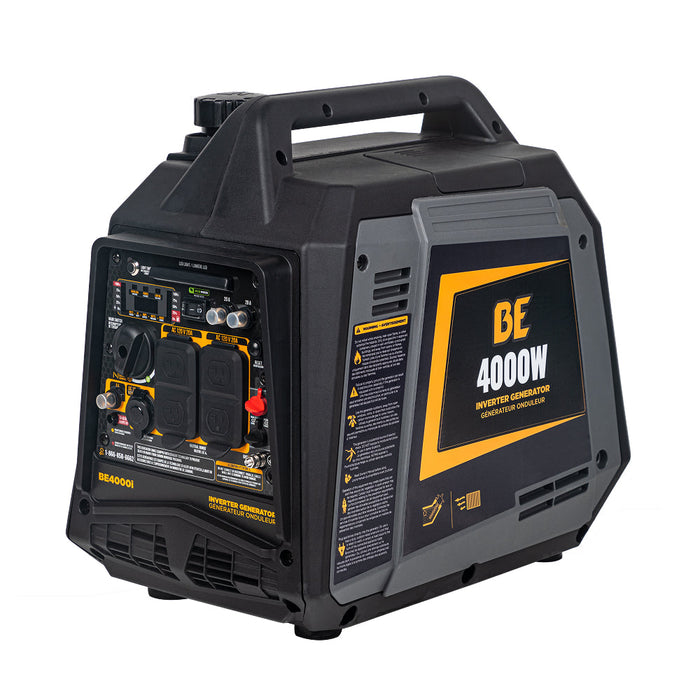 BE Power Equipment 4,000 Watt 145CC Digital Inverter Generator - BE4000I Portable Generator