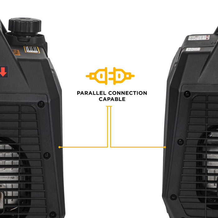 BE Power Equipment 4,700 Watt 160CC Dual-Fuel Digital Inverter Generator - BE4700ID Portable Generator
