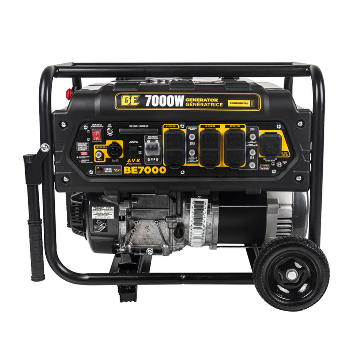 BE Power Equipment 7,000 Watt Generator - BE7000 Portable Generator
