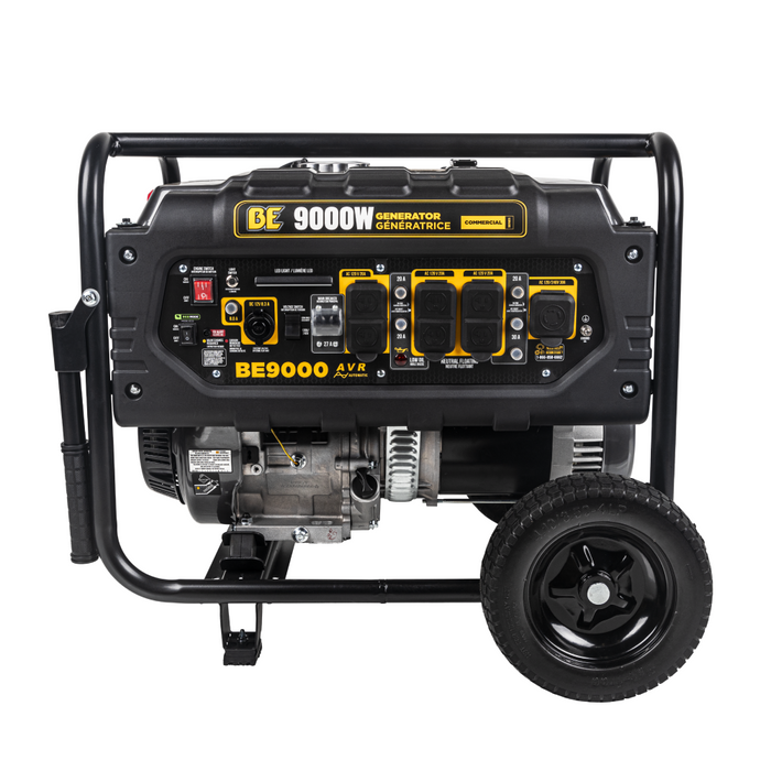 BE Power Equipment 9,000 Watt 389CC Generator - BE9000 Portable Generator