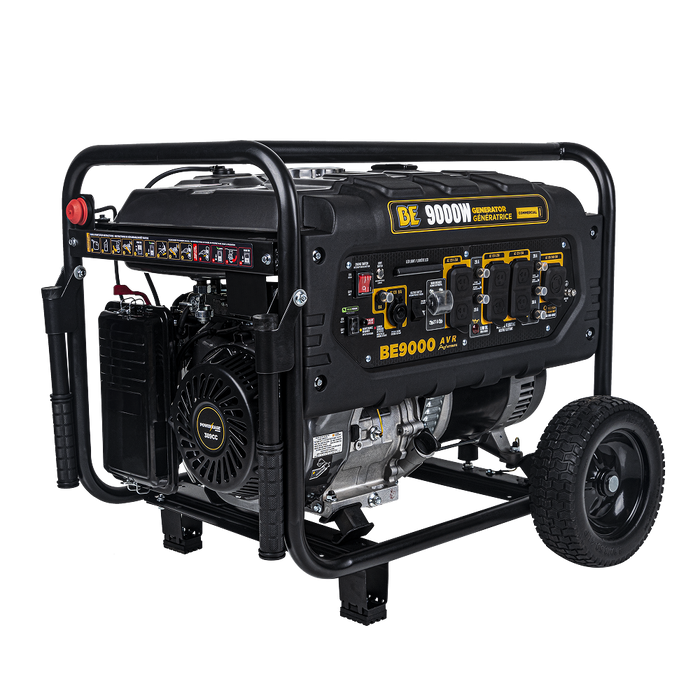 BE Power Equipment 9,000 Watt 389CC Generator - BE9000 Portable Generator