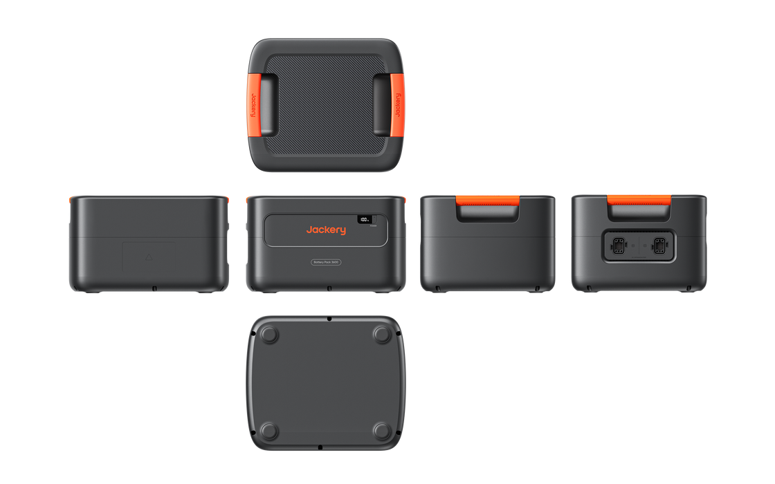 Jackery HomePower 3600 Plus Solar Generator + Choose Your Custom Package on a white background