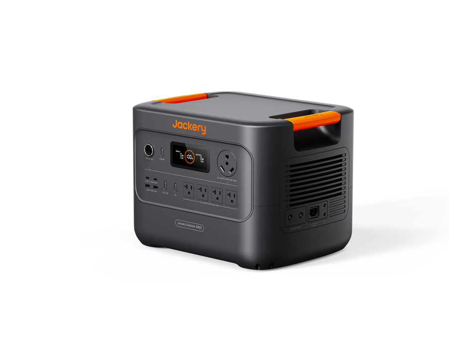 Jackery Explorer 3000 V2 With 2x 200W Solar Saga Solar Panels - Solar Generator