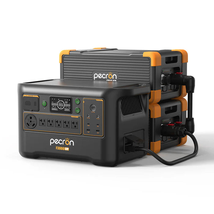 PECRON F3000LFP Solar Generator + CHoose Your Custom Package