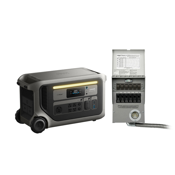 Anker SOLIX F3000 Portable Power Station + Choose Your Custom Package