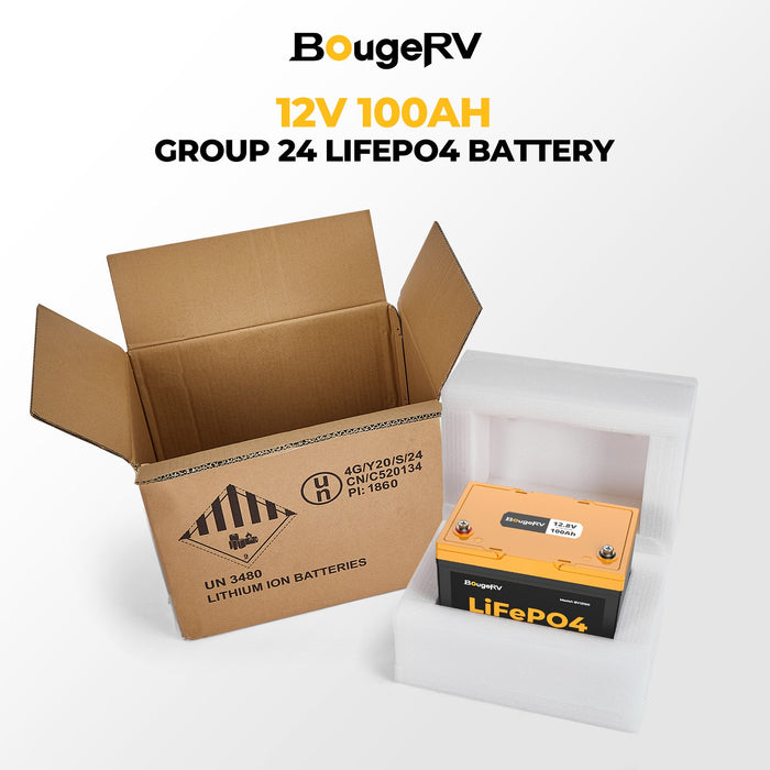 BougeRV 12V 400 Watt Complete Solar System Kit