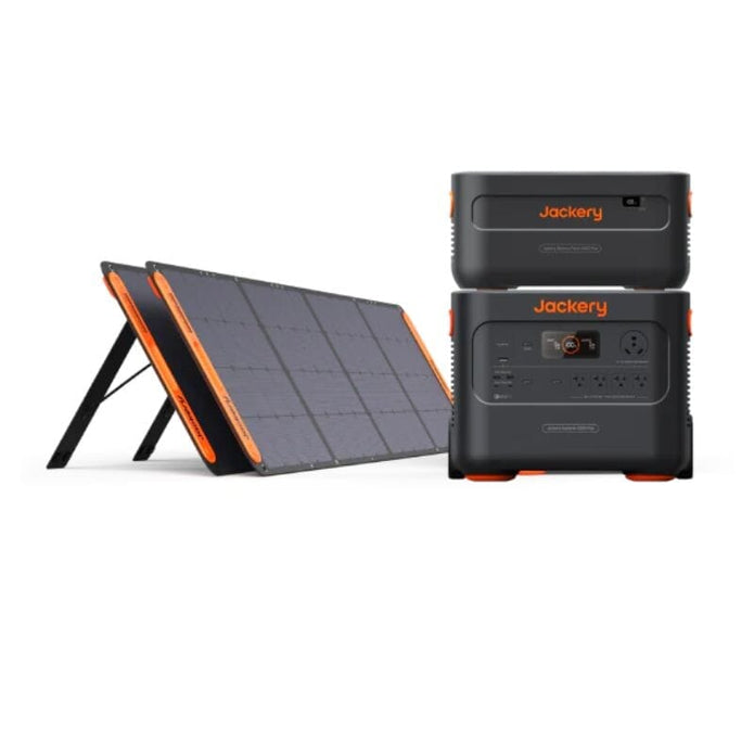 Jackery E2000 Plus + 1x Battery Pack + 2x 200W Solar Generator