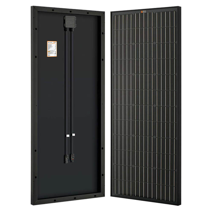 Rich Solar MEGA 100 ONYX 100W 12V Monocrystalline Solar Panel
