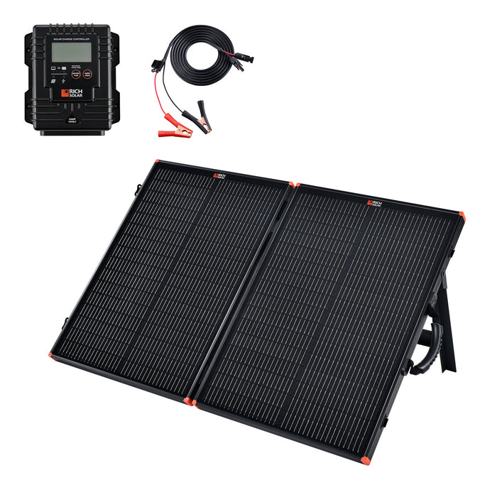 Rich Solar MEGA 100 Watt Portable Solar Panel Charging Kit