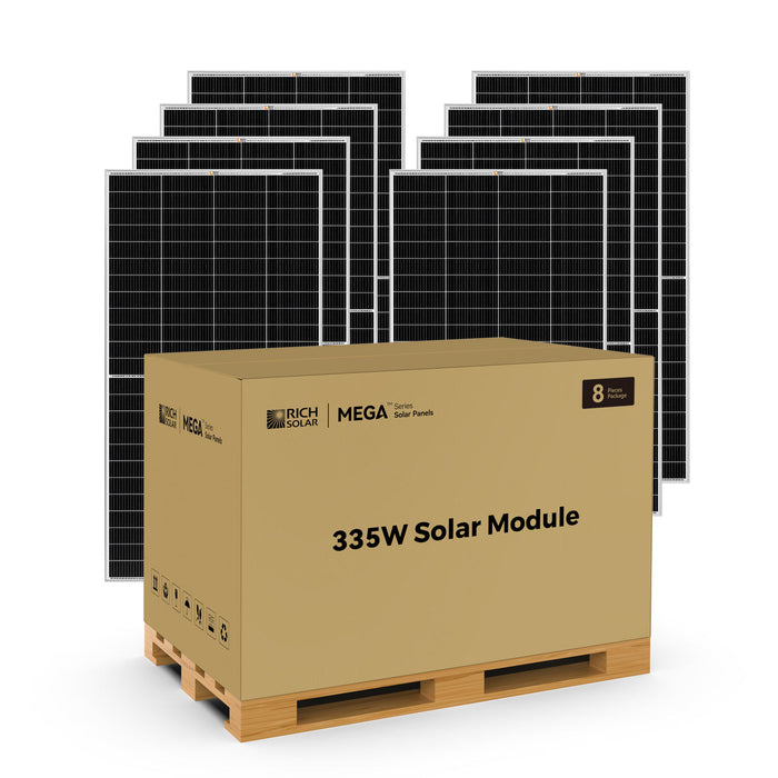 Rich Solar MEGA 335W Pro Solar Panel + Choose Your Custom Package