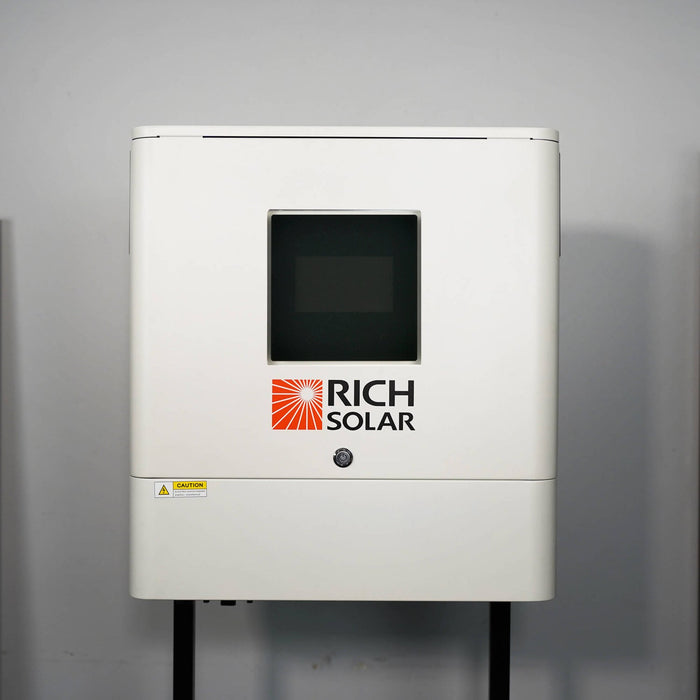 Rich Solar 8000W 48V-120/240VAC Complete Solar Kit