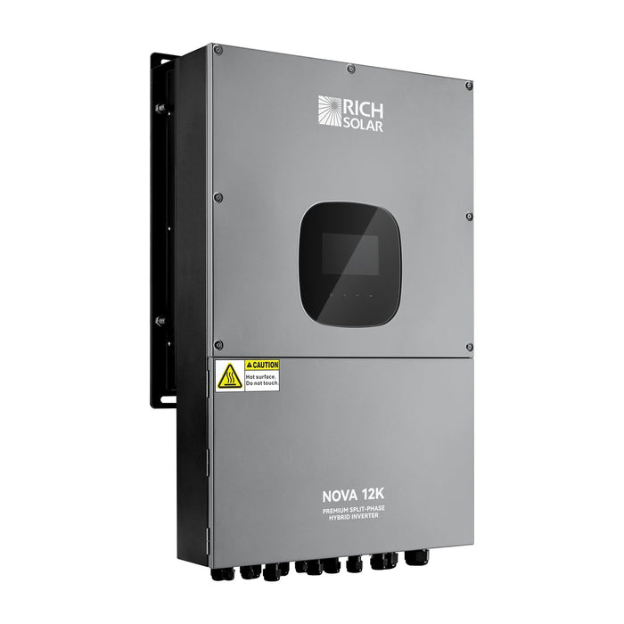 Rich Solar NOVA 12K 12000W 48V Split Phase Hybrid Inverter High-Efficiency Power for Off-Grid, On-Grid, and Hybrid Systems