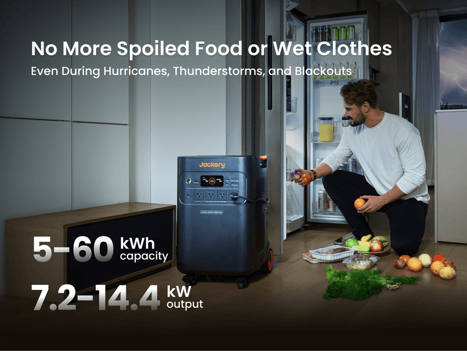 Jackery Explorer 5000 Plus Solar Generator + Choose Your Custom Package