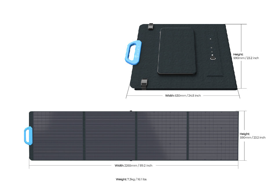BLUETTI PV200 200W Solar Panel