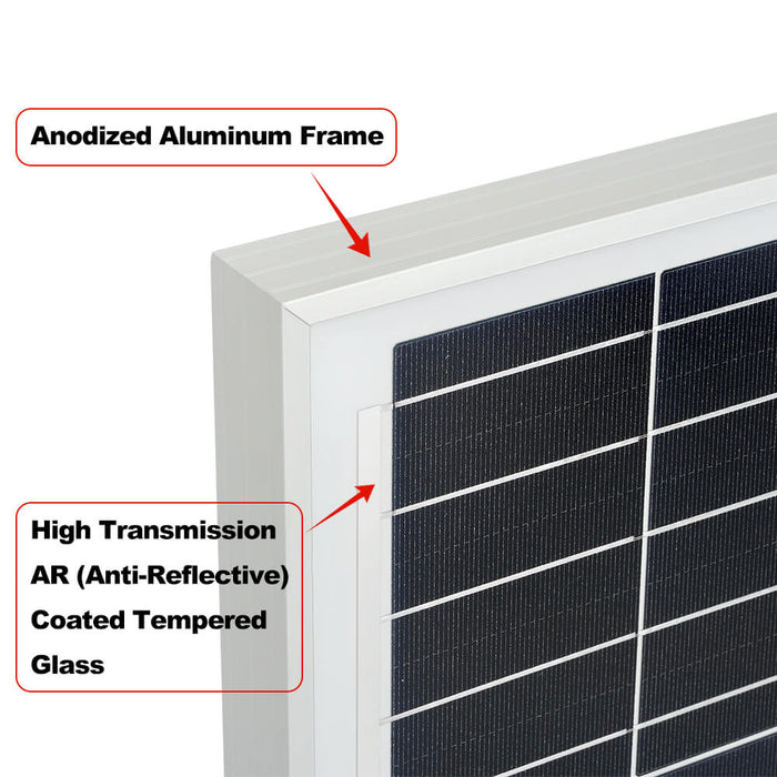 Rich Solar MEGA 200W 24V Monocrystalline Solar Panel