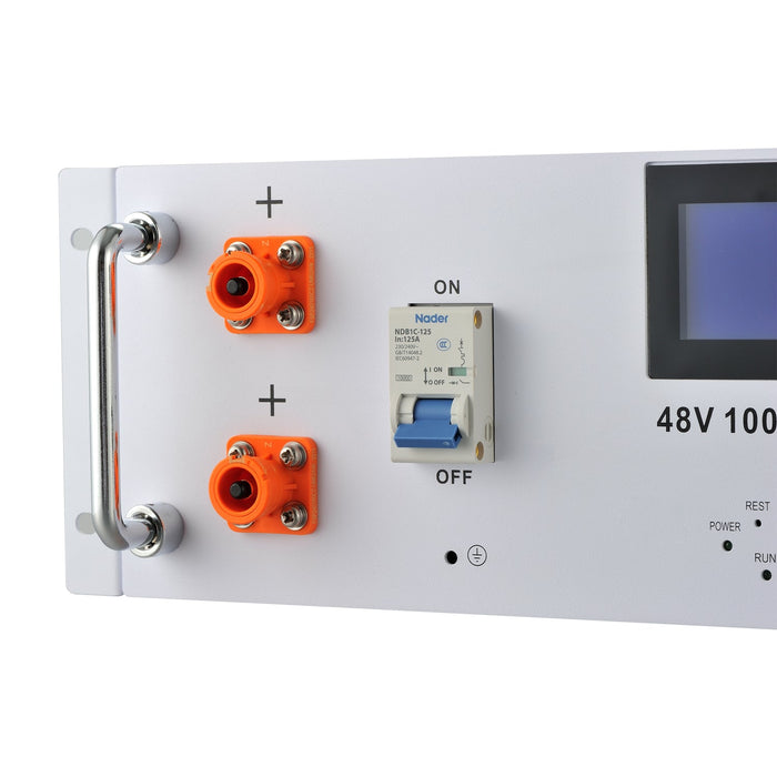 Rich Solar ALPHA 5 | 48V 100Ah LiFePO4 Lithium Server Rack Battery | 5kWh Energy + Choose Your Custom Package