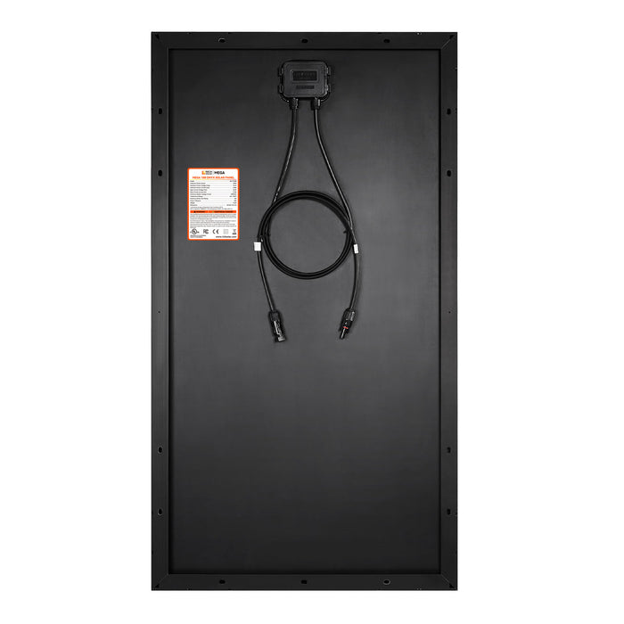Rich Solar MEGA 100 ONYX 100W 12V Monocrystalline Solar Panel