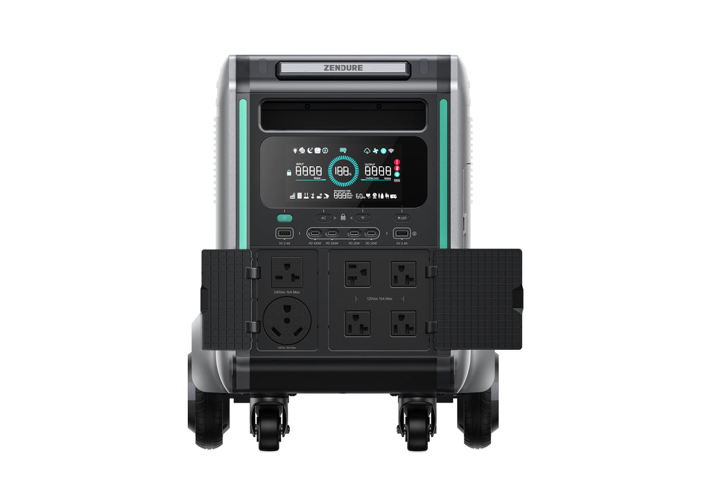 ZENDURE SuperBase V4600 4608Wh 120V/240V LiFePo4 Portable Power Station + Choose Your Custom Package