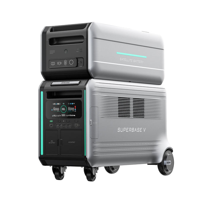 ZENDURE SuperBase V4600 4608Wh 120V/240V LiFePo4 Portable Power Station + Choose Your Custom Package