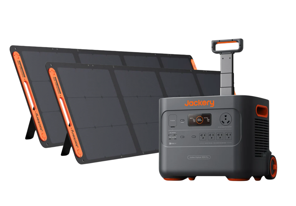 Jackery Explorer 3000 Pro Solar Generator + Choose Your Custom Package