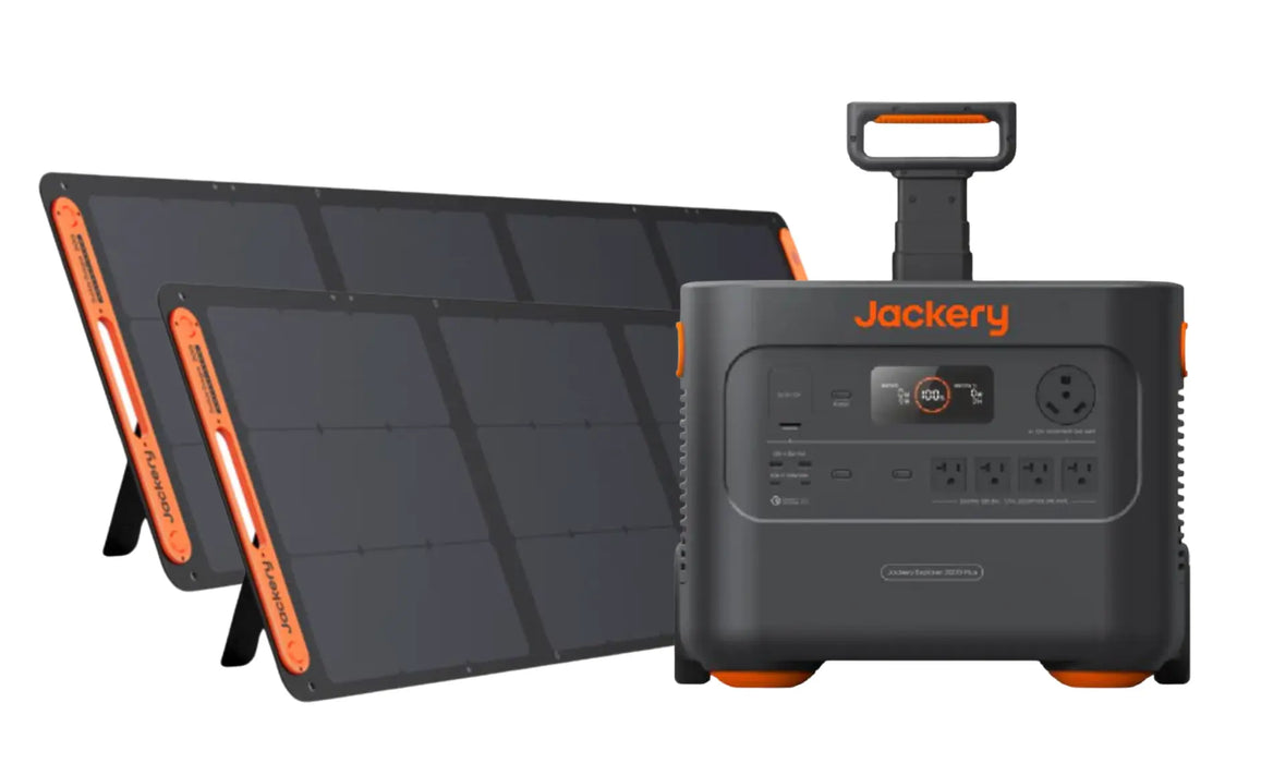 Jackery 2000 Plus Solar Generator + Choose Your Custom Package Jackery