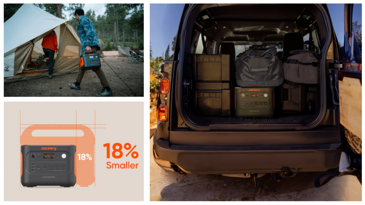 Jackery Explorer 1000 v2 Solar Generator + Choose Your Custom Package