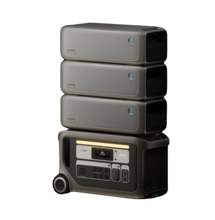Anker SOLIX F3000 Solar Generator + Custom Solar Package