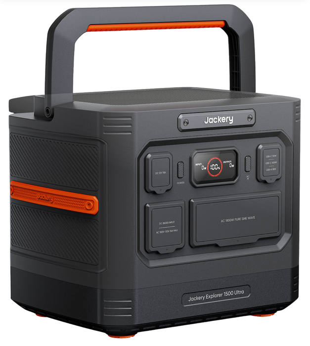 Jackery 1500 Ultra Solar Generator + Choose Your Custom Generator