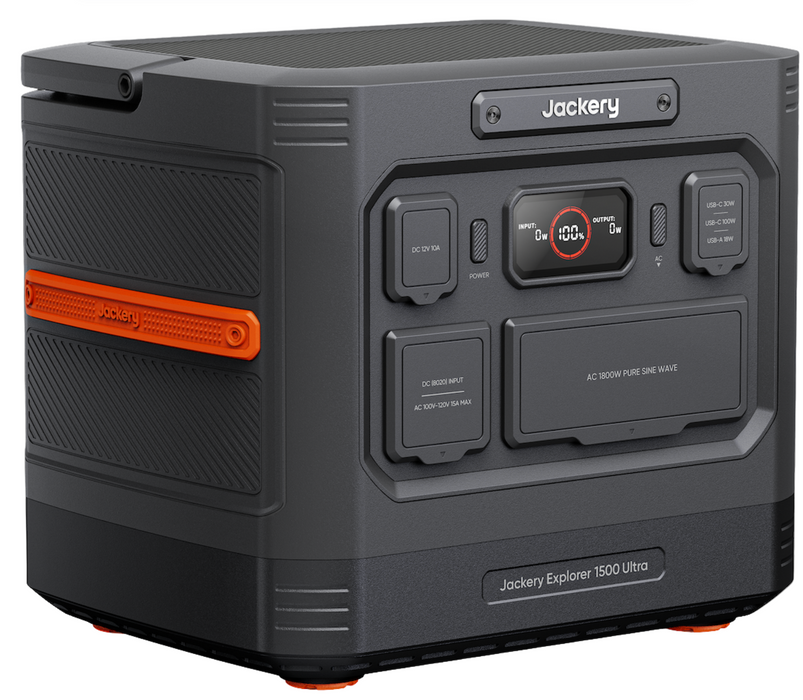 Jackery 1500 Ultra Solar Generator + Choose Your Custom Generator