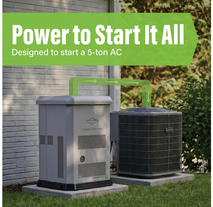 Briggs & Stratton PowerProtect™ 13kW Home Standby Generator + Choose Your Custom Package