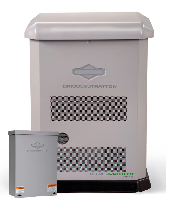 13/11.5kW Bundle (LP/NG) - PP13 Standby Generator + 100 amp 16-circuit Transfer Switch