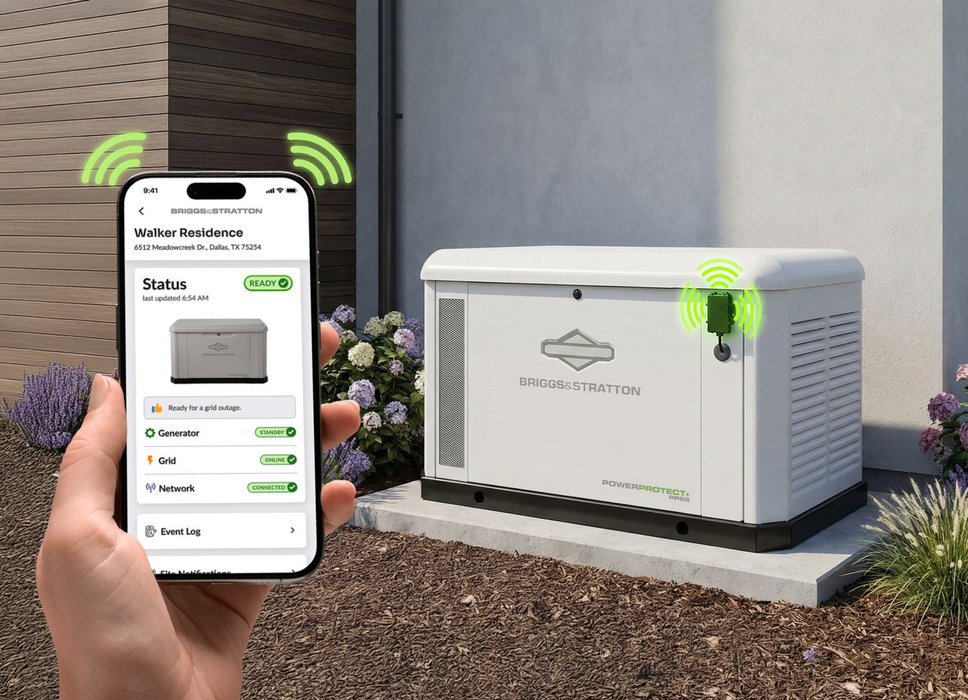Briggs & Stratton PowerProtect+™ 18kW Home Standby Generator + Choose Your Custom Package