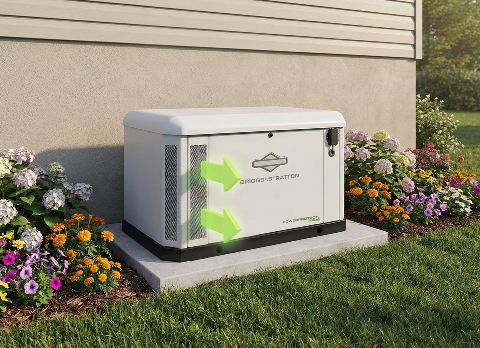 Briggs & Stratton PowerProtect+™ 18kW Home Standby Generator + Choose Your Custom Package