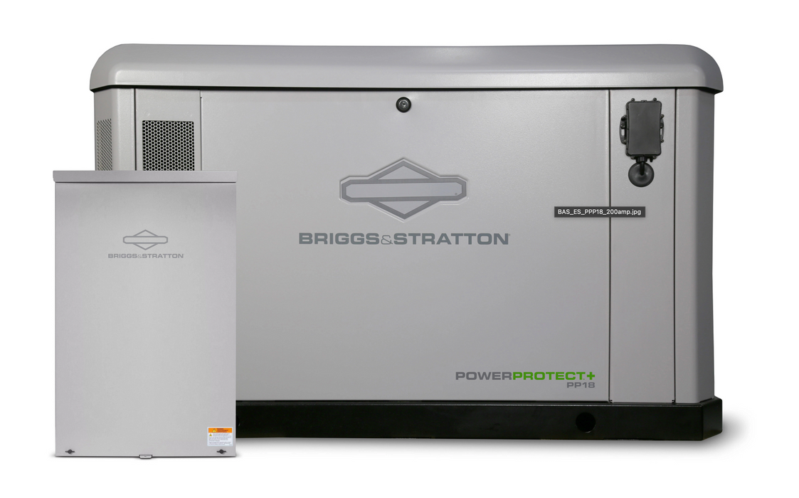 Briggs & Stratton PowerProtect+™ 18kW Home Standby Generator + Choose Your Custom Package