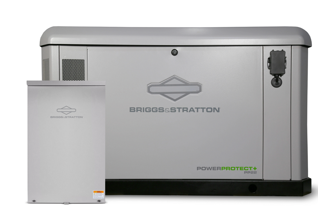 Briggs & Stratton PowerProtect+™ 22kW Home Standby Generator + Choose Your Custom Package