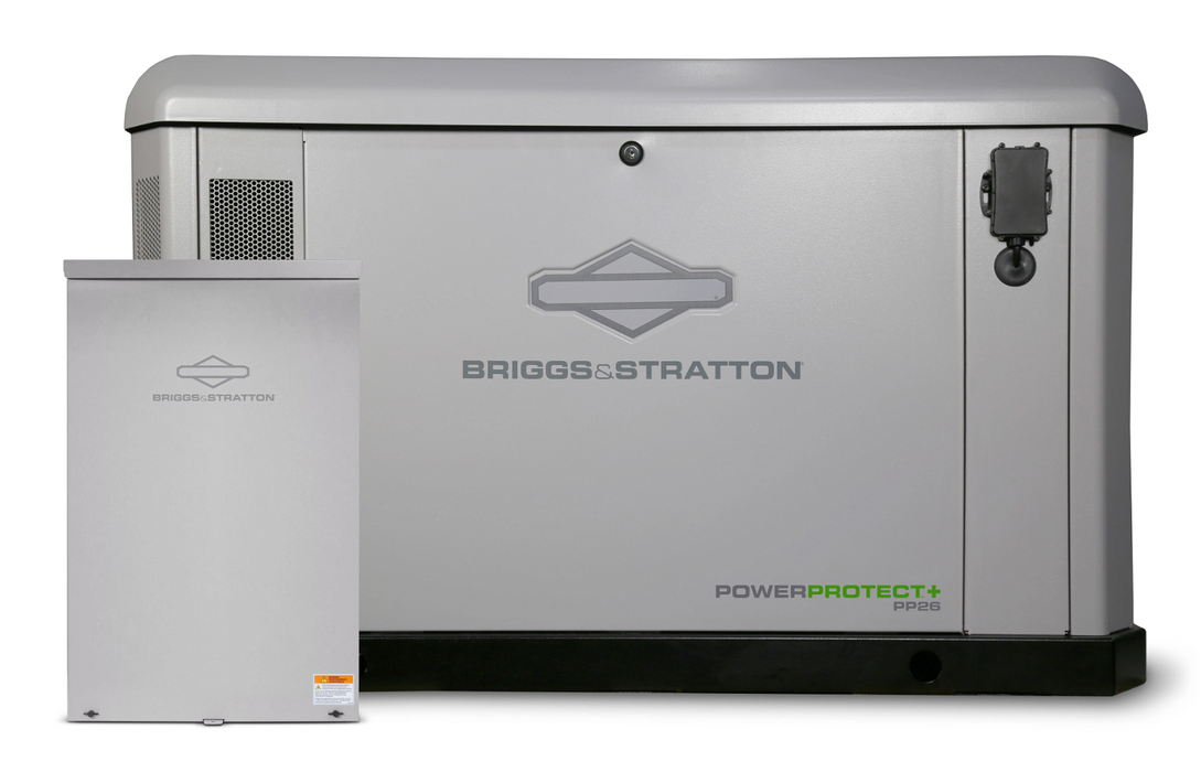 Briggs & Stratton PowerProtect+™ 26kW Home Standby Generator + Choose Your Custom Package