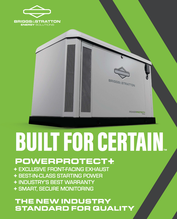 Briggs & Stratton PowerProtect+™ 26kW Home Standby Generator + Choose Your Custom Package