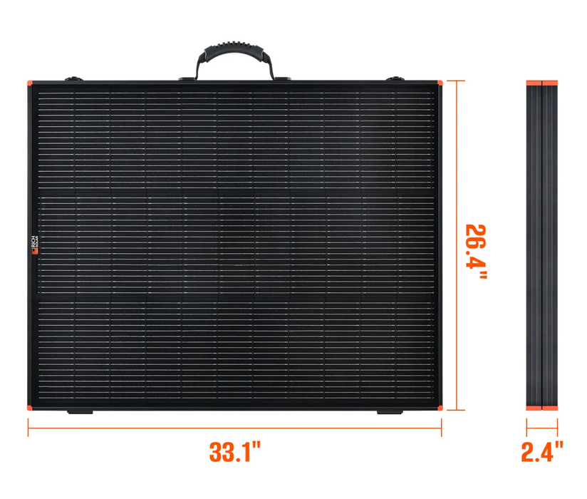 Rich Solar MEGA 200 Watt Briefcase Portable Solar Charging Kit