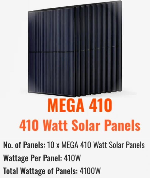 Rich Solar 4000W 48VDC-240VAC Complete Solar Kit