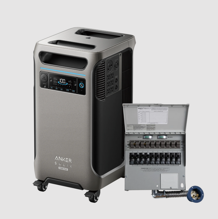 Anker SOLIX F3800 Plus Solar Generator + Choose Your Custom Package