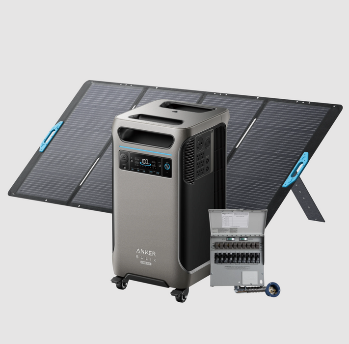 Anker SOLIX F3800 Plus Solar Generator + Choose Your Custom Package
