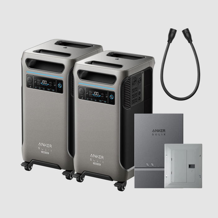 Anker SOLIX F3800 Plus Solar Generator + Choose Your Custom Package