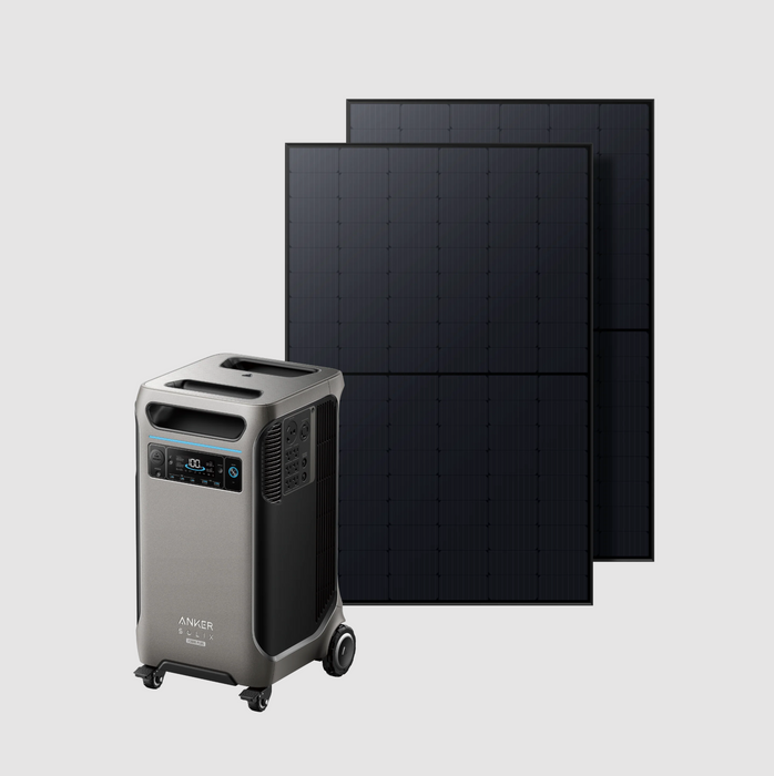 Anker SOLIX F3800 Plus Solar Generator + Choose Your Custom Package