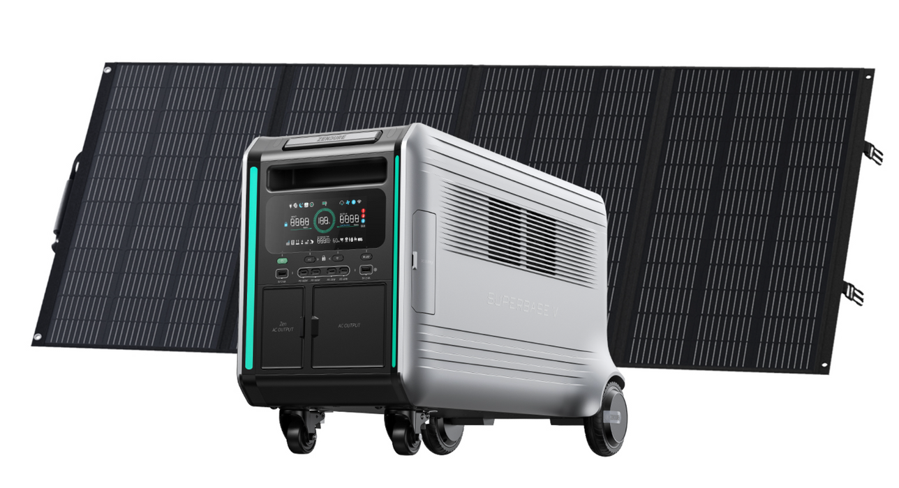 ZENDURE SuperBase V4600 4608Wh 120V/240V LiFePo4 Portable Power Station + Choose Your Custom Package