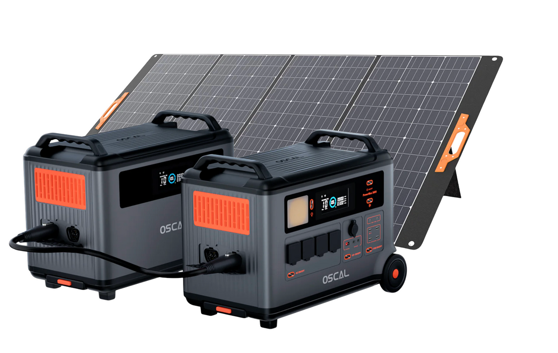 OSCAL PowerMax 6000 Solar Generator + Choose Your Custom Package